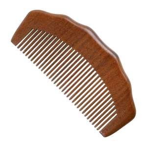 Peigne démêlant antistatique en bois de santal de poche pour barbe et hommes/femmes, style religieux, artisanal, écologique, lot de 3 - Product Image 6