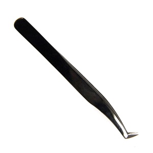 Mega 3D Volume Extension Durable Anti-Magnetic Stainless Steel Eyelash Tweezers Hot Russian Lash <b>Pick</b>-<b>up</b> <b>Tool</b> Black Beauty <b>Tool</b> - Product Image 2