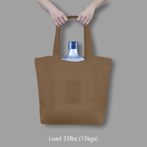 Sac fourre-tout en toile durable, sac de courses réutilisable en coton, sac fourre-tout en toile de coton imprimé sur mesure, sac de courses écologique - Product Image 2