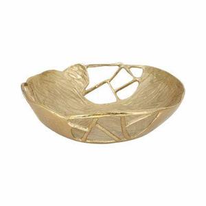 Antique <b>Gold</b> Footed Fruits <b>Basket</b> bowl metal bowl kitchenware - Product Image 1