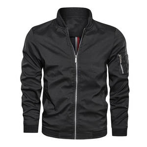 Blouson bomber chaud et léger, couche extérieure confortable pour un usage quotidien, blouson bomber en tissu doux, idéal pour la mode - Product Image 1
