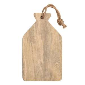 Tabla de Cortar de Madera Hecha a Mano, Ecológica, Reutilizable, con Asa, No Tóxica, Apta para Lavavajillas, Fácil Agarre, para Uso en la Cocina - Product Image 2