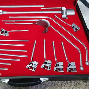 Juego de instrumentos quirúrgicos manuales de acero con cuchillas retractoras vasculares Omni Tract de bajo precio y alta durabilidad en oferta - Product Image 1