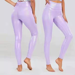 Nouveau design 2026 – Legging femme taille haute confortable 100 % coton pour fitness et course à pied – Meilleur design pour le yoga - Product Image 5