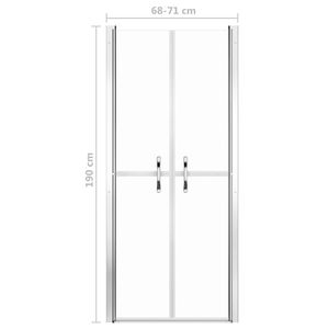 Porte de douche transparente ESG 28''x74.8'' - Product Image 5