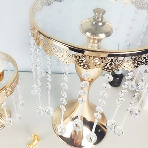 Wholesale Metal Cake Stand for Wedding Decoration Suppliers Bulk Metal Cake Stand for Event Planning Business - Product Image 2