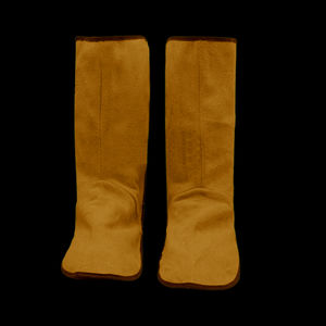 รองเท้าบูทหนังวัวสำหรับงานเชื่อมแบบหนาพิเศษ ป้องกันการเสียดสี ทนทานต่อความร้อน เหมาะสำหรับช่างเชื่อมและงานก่อสร้าง - Product Image 4