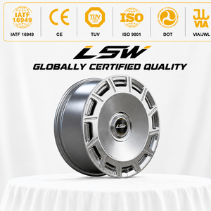 ล้อแม็กซ์ LS8045 ขอบลึก ขอบโครเมียมขัดเงา ขนาด 26 นิ้ว 5x114.3 5x120 ล้ออะลูมิเนียมฟอร์จสำหรับรถยนต์ - Product Image 3