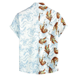 Produit le plus vendu : Ensemble t-shirt à manches courtes et short pour homme, été, avec impression par sublimation personnalisée - Product Image 4