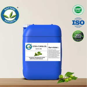 Huile essentielle de Litsea Cubeba naturelle, distillée à la vapeur, 100 % pure, pour tous types de peau et formule cosmétique OBM d'Inde - Product Image 4