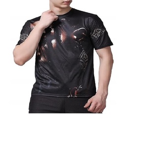 Men T-<b>Shirts</b> Printed Pure Casual Wear Sublimated <b>100</b>% <b>Polyester</b> Custom T-<b>shirt</b> - Product Image 1