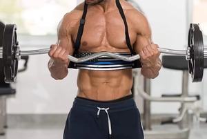 Printed Adjustable Arm Blaster Bodybuilding Fitness Arm Curl Support <b>Strength</b> Workout Weight <b>Training</b> Gym Exercise Tool - Product Image 4