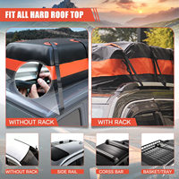 Sac de toit de voiture léger et durable personnalisable en excellent matériau, adapté à tous les modèles de camionnettes, accessoires de voiture