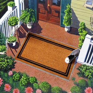 Tapis d'entrée en microfibre tufté, lavable, antidérapant, luxueux, durable, absorbant la boue, pour l'extérieur, pour la maison - Product Image 3