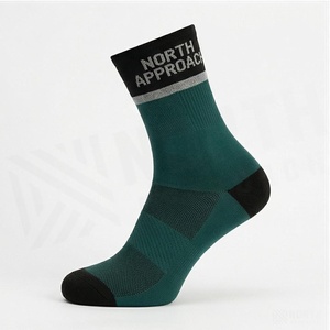 Crew Athletic <b>Socks</b> Green Black Breathable <b>Running</b> <b>Socks</b> for Adults Summer Season - Product Image 3