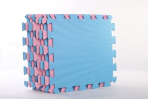 Bán buôn OEM cung cấp cao cấp không độc hại EVA lồng vào nhau <span class=keywords><strong>Mat</strong></span> cho thể thao/trẻ em pastel Set 2 màu chống trượt nước bằng chứng không mùi - Product Image 4