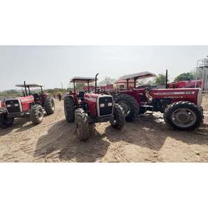 Tout nouveau tracteur Massey Ferguson MF 375 4WD 75 HP avec crochet de remorque pour la culture - Product Image 3