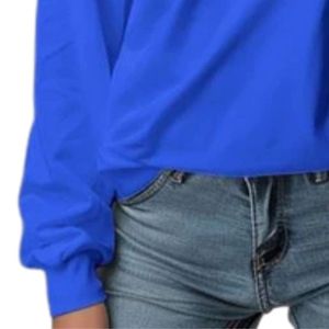 Camiseta de Manga Larga con Letras Blue Sigma Gamma Rho para Mujer, Camiseta Casual con Cuello Redondo para Hermandad Griega, Ropa Universitaria con Estampado Personalizado - Product Image 5