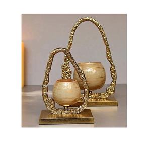 Bougeoir Design Unique en Aluminium Bougeoir Lourd Solide en Fonte d'Aluminium Bougeoir Modernisme pour la Décoration de la Maison - Product Image 3