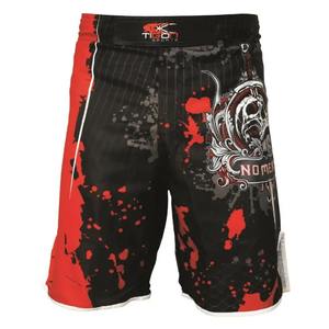 Pantalones cortos MMA para hombre, con estampado, cintura elástica, para entrenamiento en gimnasio, kickboxing, ligeros, de secado rápido, coloridos, para artes marciales mixtas. - Product Image 4