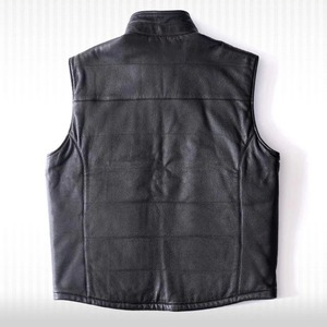 Chaleco de Piel de Oveja para Hombre, Chaleco de Piel de Oveja Genuina para Invierno - Product Image 2
