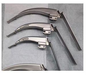 Ensemble de laryngoscopes à fibres optiques en acier inoxydable, kit d'intubation, équipement médical de gestion des voies respiratoires, fournisseur OEM - Product Image 3