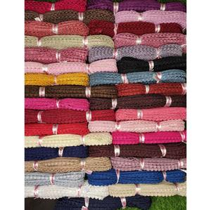 ลูกไม้ฝ้าย/โพลีเอสเตอร์ 100% ทำมือ สีสันสดใส สำหรับออกแบบเสื้อผ้าสตรี ใช้ตกแต่งเสื้อผ้าแฟชั่น ราคาถูก - Product Image 2