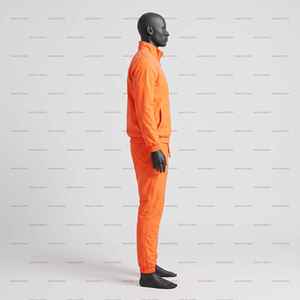 Survêtement en nylon coupe-vent personnalisé pour hommes, coupe-vent unisexe - Product Image 2
