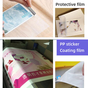 Pellicola per Laminazione a Freddo Gialla Lucida Opaca all'Ingrosso, <span class=keywords><strong>PVC</strong></span> Impermeabile con Buona Pienezza per Poster di Supermercati, Certificati - Product Image 5