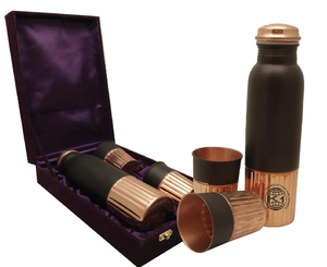 Bouteille en cuivre imprimée et personnalisable, prix abordable, fabriquée à la main, pour la vente - Product Image 1