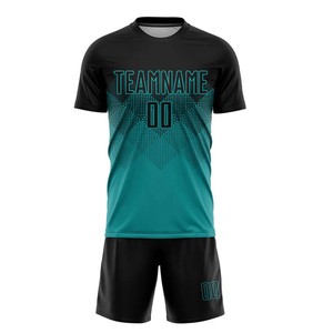Uniforme de Fútbol Personalizable con Nombre y Logotipo del Equipo en la Parte Delantera, Corte Automatizado, Jersey de Fútbol, Suministro OEM, Uniforme de Fútbol para Equipos - Product Image 2