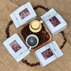 กาแฟเวียดนามแบรนด์ส่วนตัว ผสมโรบัสต้า 90% อาราบิก้า 10% คั่วกลาง กระบวนการฮันนี่ บดเมล็ดเต็มเมล็ด พรีเมียม รสหวาน บรรจุถุง 1 กก. - Product Image 5