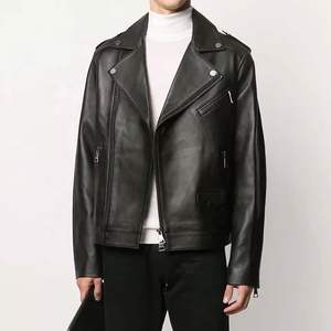 High Quality Motorbike Leather Jacket Men Flexible Durable Riding Gear Unique Color Fashion Biker Wear OEM Supplier - Product Image 3