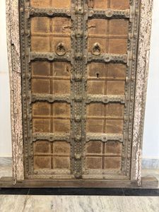Antique Solid Wood Door Panels with Hand Carved Frame Eco-Friendly for Bedroom Outdoor Living Room Home Furniture - Product Image 5