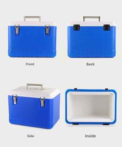 Classic PE/PP Refrigerator Food & Beverage Cooler <b>Box</b> for Outdoor <b>Camping</b> with Portable Modern Multi-Functional 21L - Product Image 2
