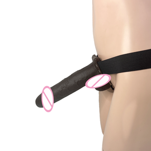 9.5" Realistic Squirting Wearable <b>Dildo</b> Hollow Strap On For Ejaculating Liquid - Product Image 4