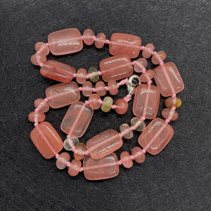 Elegant Handmade Resin Beaded <b>Necklace</b> Javed Handicrafts Vintage Geometric Design Unisex Colorful <b>Statement</b> Jewelry for Parties - Product Image 6