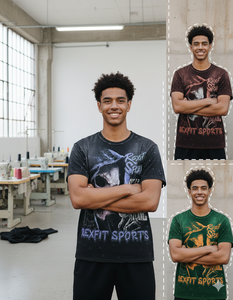 T-shirts personnalisés en gros avec logo sérigraphié et strass sur toute la surface, tissu confortable, streetwear, meilleur design, t-shirts unisexes - Product Image 2