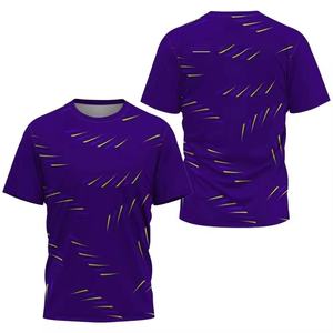 เสื้อยืดผ้าฝ้ายแท้ 100% น้ำหนัก 300 กรัม พิมพ์ลายด้านหน้าด้วยเทคนิค Sublimation เป็นมิตรต่อสิ่งแวดล้อม ผลิตโดยโรงงาน OEM รับผลิตเสื้อยืดแบบ Private Label - Product Image 1
