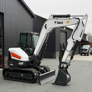 Miniexcavadora compacta Bobcat E85 de uso pesado, miniexcavadora profesional lista para trabajar en tareas de construcción diarias - Product Image 1