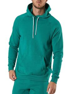 Sudadera con Capucha para Hombre, Precio Económico al por Mayor, para Gimnasio y Entrenamiento, Estampado Sólido, 100% Algodón Transpirable, Servicio OEM Personalizado, 2 en 1 - Product Image 1