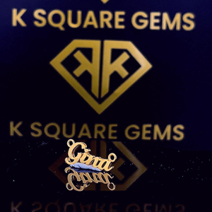 จี้เพชรโมอิสซาไนต์ VVS สำหรับเด็ก สไตล์ฮิปฮอป ชุบทองคำขาว 14K เงินแท้ ดีไซน์ตามสั่ง เครื่องประดับหรูหรา ชุดของขวัญแฟชั่น - Product Image 2