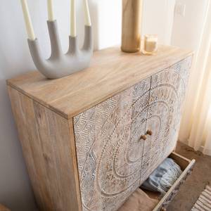 Gabinete de madera de mango tallada Vandana Vista Lyra - Product Image 4