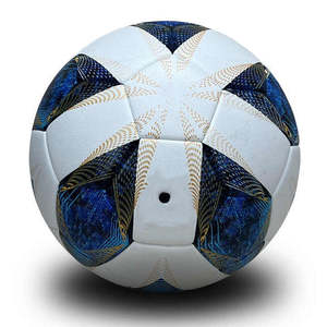 Hand-Sewn Laminated Soccer <b>Ball</b> No.5 PU Pattern for Adult Durable Genuine PU Rubber Indoor/Outdoor Eco-Friendly Weight - Product Image 2