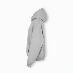 <b>Men's</b> Casual Long Sleeve Pullover Hoodie Heather <b>Grey</b> Comfortable Daily Outdoor Wear Hooded Collar Solid Fashionable Winter Styl - Product Image 1