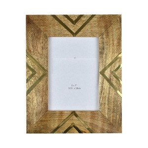 Modern Design Wooden Photo <b>Frame</b> Mango Wood Acacia Wood <b>5x7</b> Handmade Eco-Friendly Home Office Decor - Product Image 1