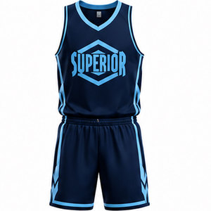 Ensemble d'uniformes de basket-ball professionnels avec impression par sublimation, panneaux en mesh respirant, coupe athlétique performante - Product Image 1