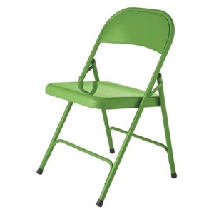 Chaise de salle à manger pliable en métal, style minimaliste moderne, pour la maison, le bar, le restaurant, chaise de bar en fer de style nordique, luxe léger - Product Image 6