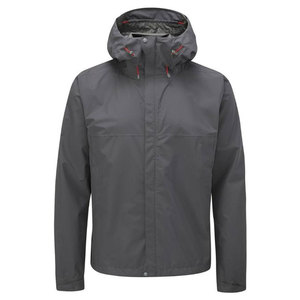 Veste de pluie unisexe imperméable à fermeture éclair intégrale, séchage rapide, respirante, avec poignets ajustables et col montant, idéale pour la randonnée, la course à pied et la pêche - Product Image 1