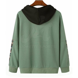 เสื้อฮู้ดดี้ผู้ชายผ้าฝ้ายระบายอากาศดีไซน์ใหม่ สำหรับออกกำลังกายกลางแจ้ง สวมใส่สบายๆ สไตล์สตรีทแวร์ ขายดี ออกแบบได้ตามต้องการ - Product Image 2